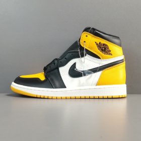 Air Jordan 1 High OG “Yellow Toe” Retro Casual Basketball Shoes