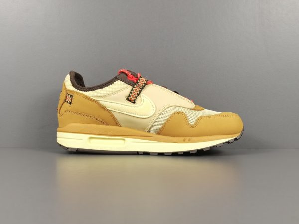 Travis Scott X Nike Air Max 1 ＂Wheat＂ - Image 6