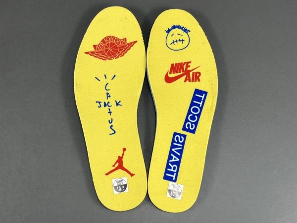 Travis Scott  x Jordan Air Jordan 1 Low Canary - Image 15