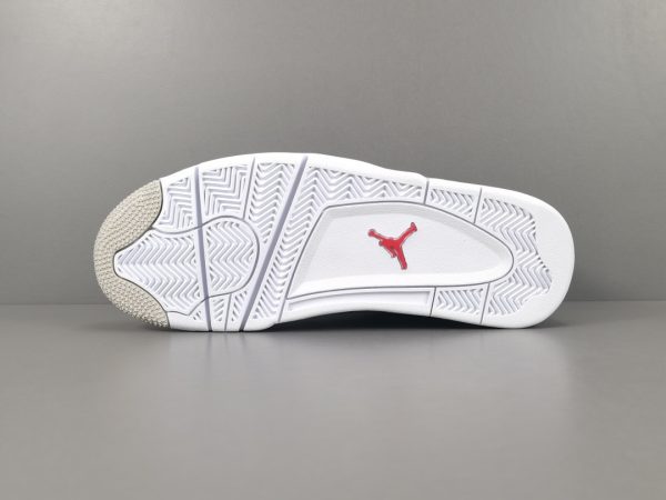 Air Jordan 4 Retro ＂Tech White＂ - Image 8