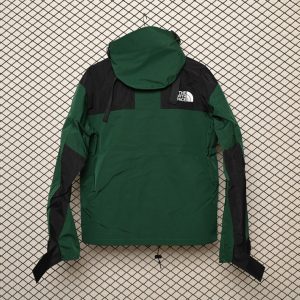 The North Face Black and Blackish Green