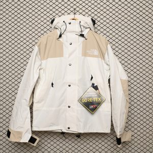 The North Face Black and Milk White Color Matching