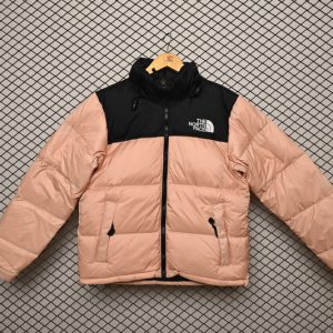 The North Face Splicing White And Pink