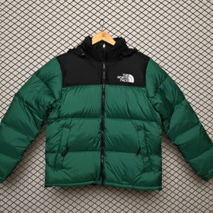 The North Face Splicing Black And Green
