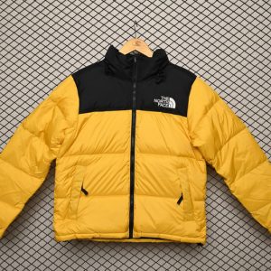 The North Face Splicing Black And Yellow