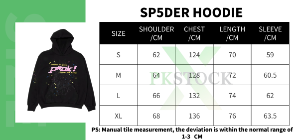 Sp5der Atlanta Hoodie 'Navy' - Image 2