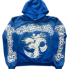 Hellstar Studios Blue Yoga Hoodie