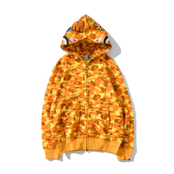 BAPE x PUBG joint model PlayerUnknown's Battlegrounds orange