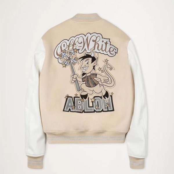OFF WHITE S009 Milan joint model heavy embroidery - Image 2