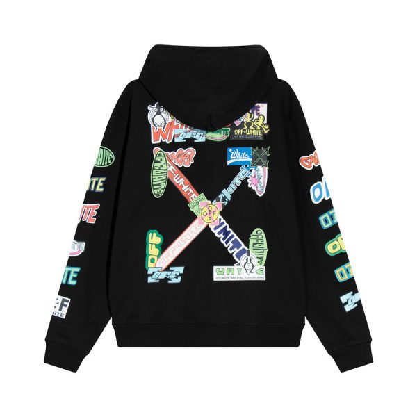OFF WHITE arrow hooded sweatshirt - Image 2