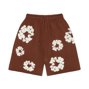 Denim Tears The Cotton Wreath Shorts Brown