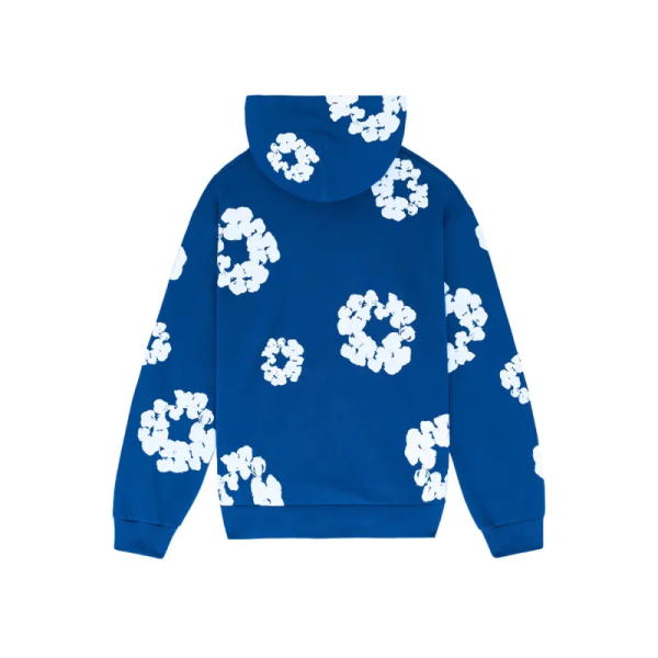 Denim Tears The Cotton Wreath Sweatshirt Royal Blue - Image 3
