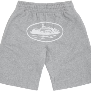 Corteiz OG Alcatraz Shorts Heather Grey