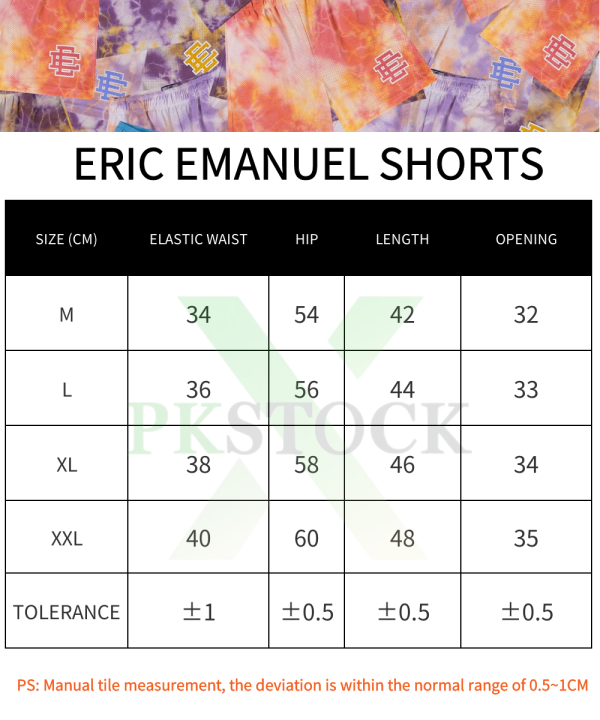 Eric Emanuel x BAPE Miami Basic Short Brown/Yellow FW19 - Image 3