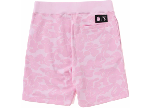 BAPE x Inter Miami CF Sweatshort Pink - Image 2