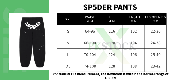 Sp5der Wait Web Sweatpant Slate Grey - Image 3