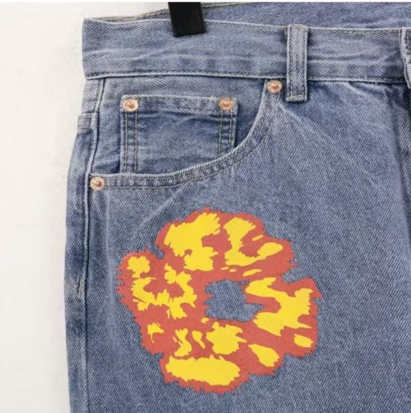 Denim Tears x Offset 501 Jeans Light Wash - Image 4