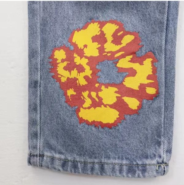 Denim Tears x Offset 501 Jeans Light Wash - Image 6