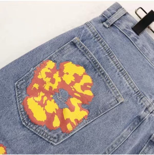 Denim Tears x Offset 501 Jeans Light Wash - Image 8