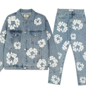 DENIM TEARS Jacket and jeans set