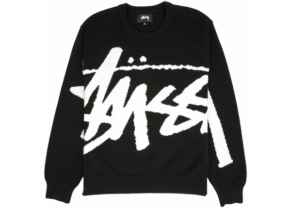 Stussy Stock Sweater Black