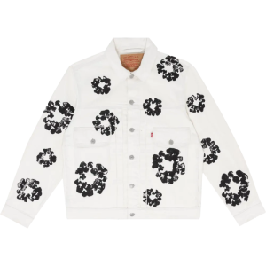 DENIM TEARS TYPE - 2 ALL OVER WREATH WHITE