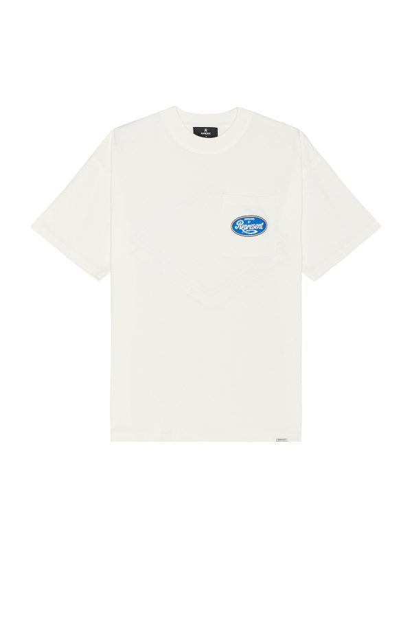 Represent T-shirt Flat White - Image 2