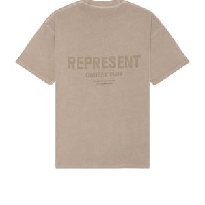 Represent T-shirt light brown