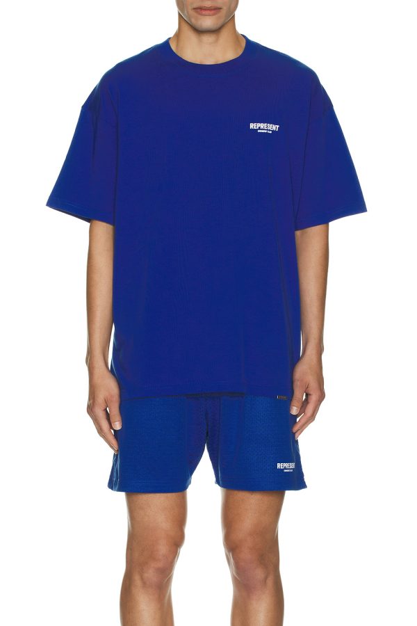 Represent T-shirt Cobalt Blue - Image 3