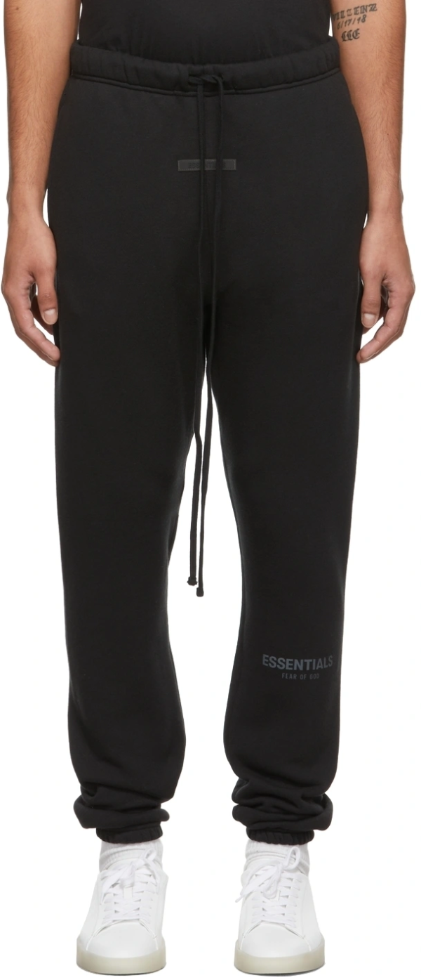 Fear of God Essentials Core Collection Lounge Pants Black - Image 3