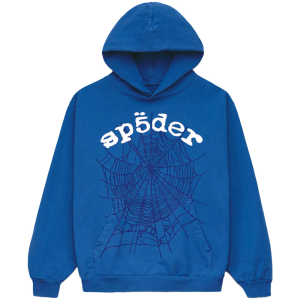 Sp5der Legacy Hoodie Blue