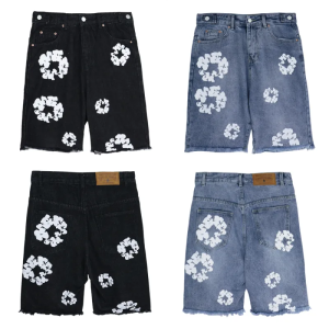 Denim Tears Jeans Shorts Black/Blue CX758615