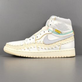 Union x Bephies Beauty Supply x Jordan Air Jordan 1 Retro High OG “Summer ’96’ Durable and Breathable Trendy Retro Basketball Shoes
