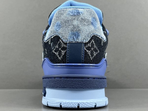 Trainer round toe lace up fashion sneakers - Image 14