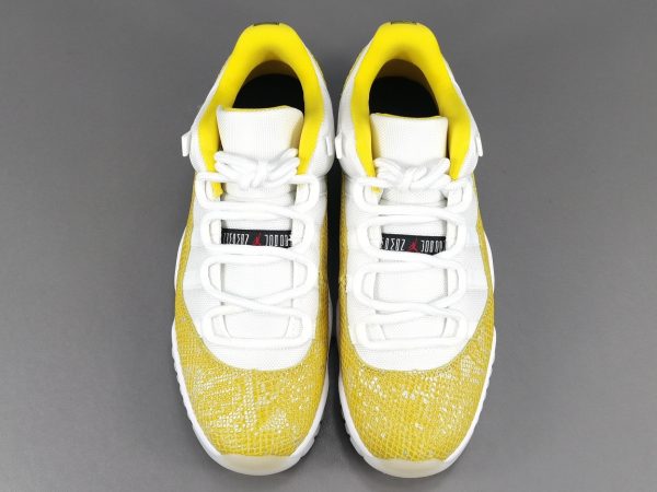Air Jordan 11 Retro Low＂Yellow Snakeskin ＂ - Image 4