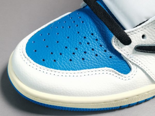 Travis Scott Fragment X Air Jordan 1 High OG＂Military Blue＂Casual shoes - Image 13