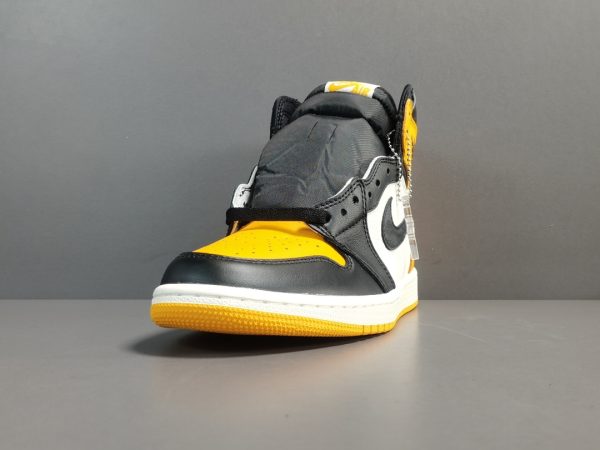 Air Jordan 1 High OG “Yellow Toe” Retro Casual Basketball Shoes - Image 18