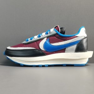 Sacai x Nike  LDWaffle  ＂Night Maroon and Team Royal＂