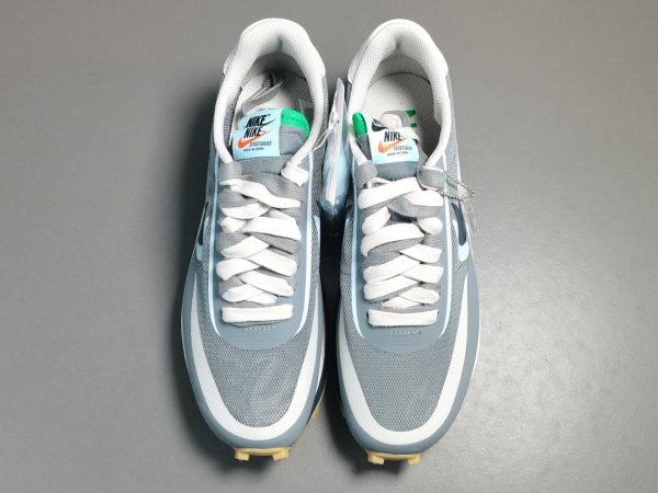 CLOT xSacai x NiKe  LDWaffle ＂Cool Grey＂ - Image 4
