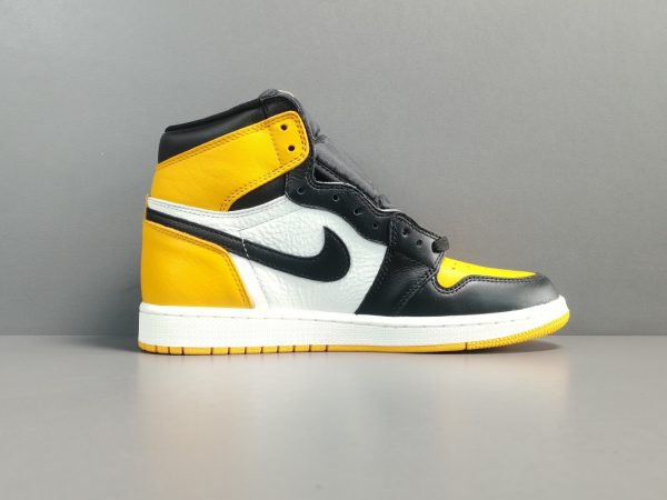 Air Jordan 1 High OG “Yellow Toe” Retro Casual Basketball Shoes - Image 15