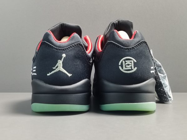 CLOT x Air Jordan 5 Low sp “jade” - Image 7