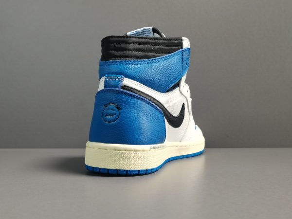 Travis Scott Fragment X Air Jordan 1 High OG＂Military Blue＂Casual shoes - Image 18