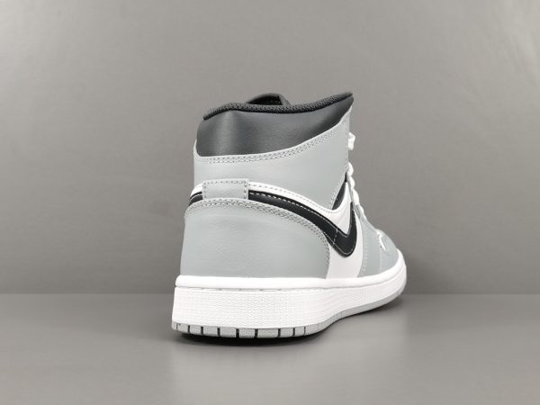 Air Jordan 1 Mid ＂Light Smoke Grey ＂ - Image 5