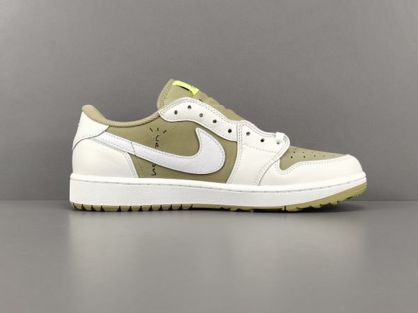 Travis Scott X Jordan Air Jordan 1 Low Glof Low Top Trendy Retro Basketball Shoes - Image 15