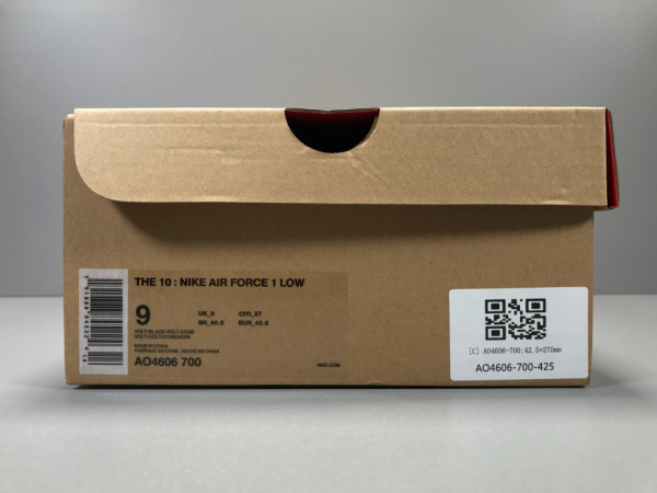 OFF-WHITE x Nike Air Force 1 Low Part 2 Voit The Ten - Image 14