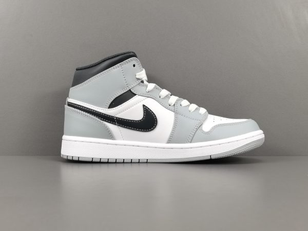 Air Jordan 1 Mid ＂Light Smoke Grey ＂ - Image 6