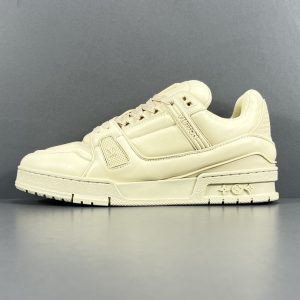 Trainer round toe lace-up low-top fashion casual sneakers