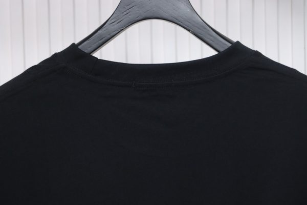 Balenciaga 25ss Printed Short Sleeve Black - Image 6