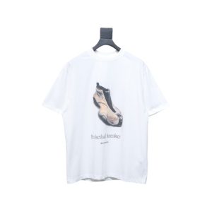 Balenciaga 25ss shoes print short sleeve