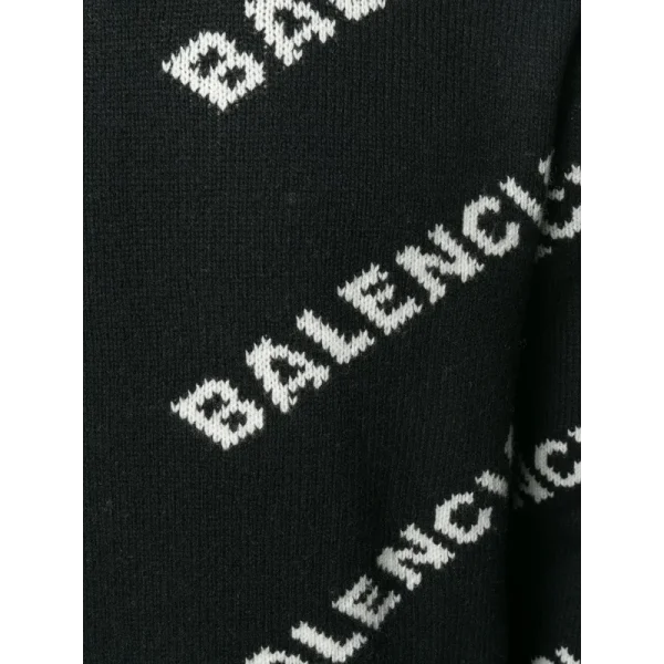 BALENCIAGA Allover Logo Sweater - Image 3